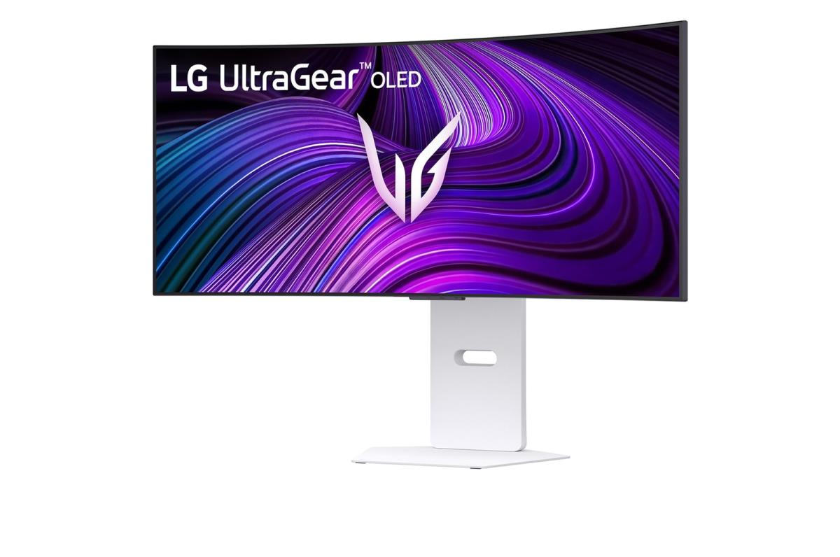 LG Gaming USB-c Curved Monitor - 34gx90sa-w - 34in - Wqhd (3440x1440) - 5ms - 21:9 Oled - White