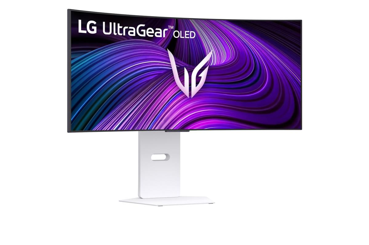 LG Gaming USB-c Curved Monitor - 34gx90sa-w - 34in - Wqhd (3440x1440) - 5ms - 21:9 Oled - White