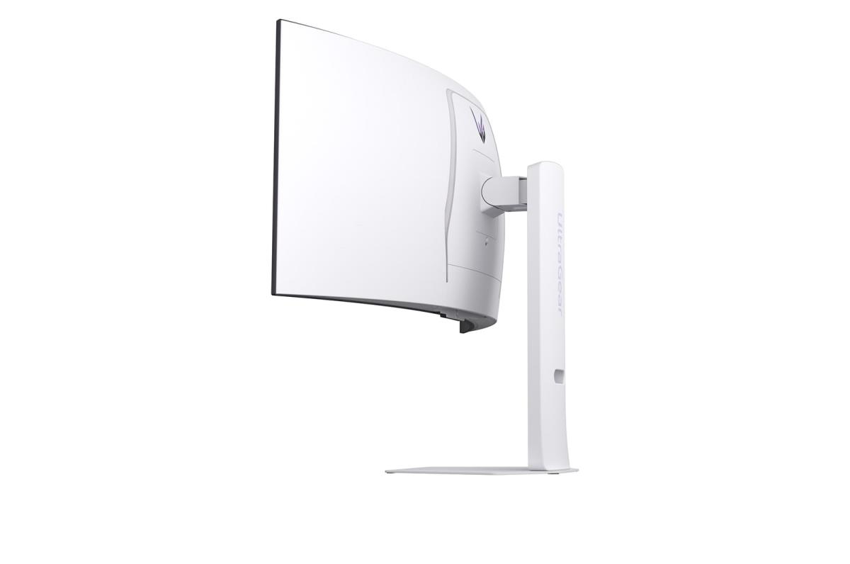 LG Gaming USB-c Curved Monitor - 34gx90sa-w - 34in - Wqhd (3440x1440) - 5ms - 21:9 Oled - White