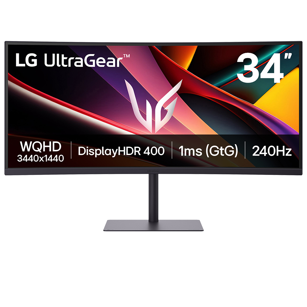 LG Gaming USB-c Curved Monitor - 34g630a-b - 34in - Wqhd (3440x1440) - 1ms - 21:9 Va - Black