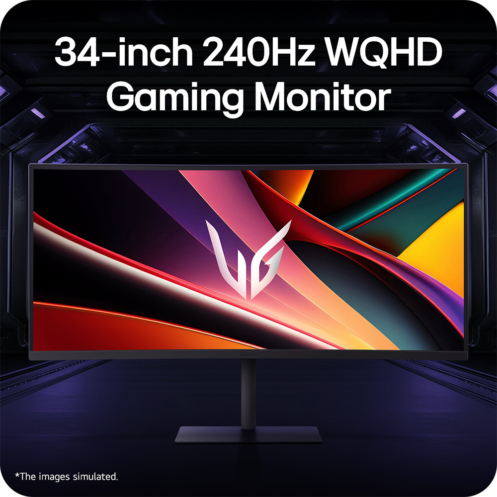 LG Gaming USB-c Curved Monitor - 34g630a-b - 34in - Wqhd (3440x1440) - 1ms - 21:9 Va - Black