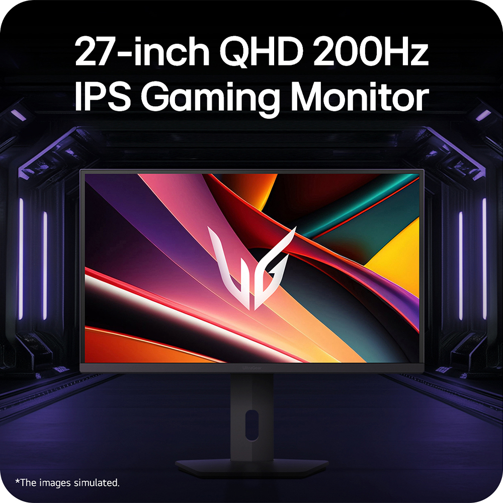 LG Gaming Desktop Monitor - 27g610a-b - 27in - Qhd 2560x1440 - 1ms - IPS 16:9 - Black