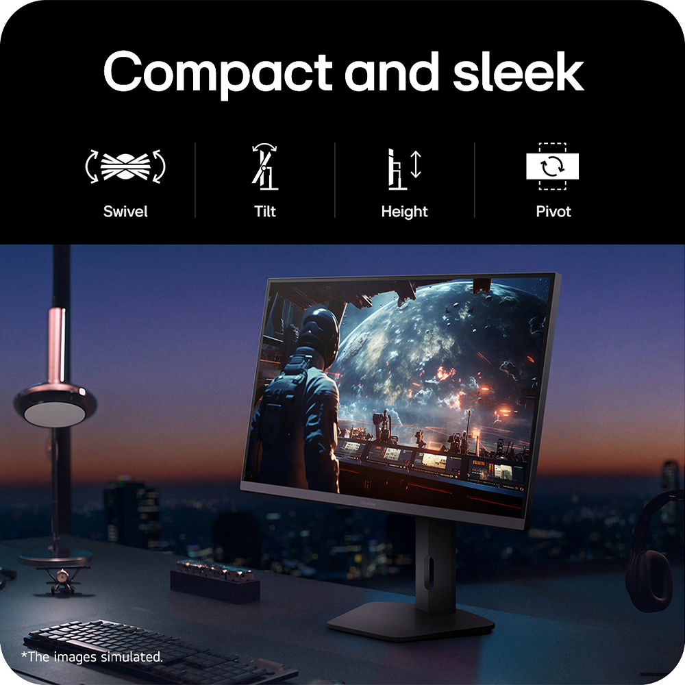 LG Gaming Desktop Monitor - 27g610a-b - 27in - Qhd 2560x1440 - 1ms - IPS 16:9 - Black