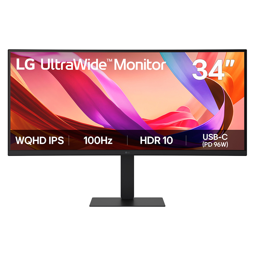 LG Desktop USB-c Monitor - Ultrawide 34u650a-b - 34in - Wqhd (3440 X 1440) - 5ms - IPS (21:9) - Black