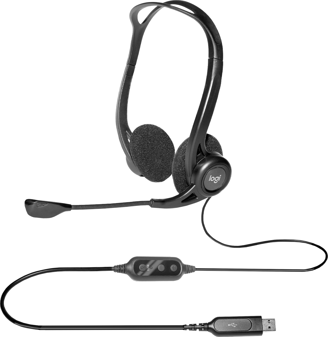 LOGITECH 960 - USB - Stereo Headset