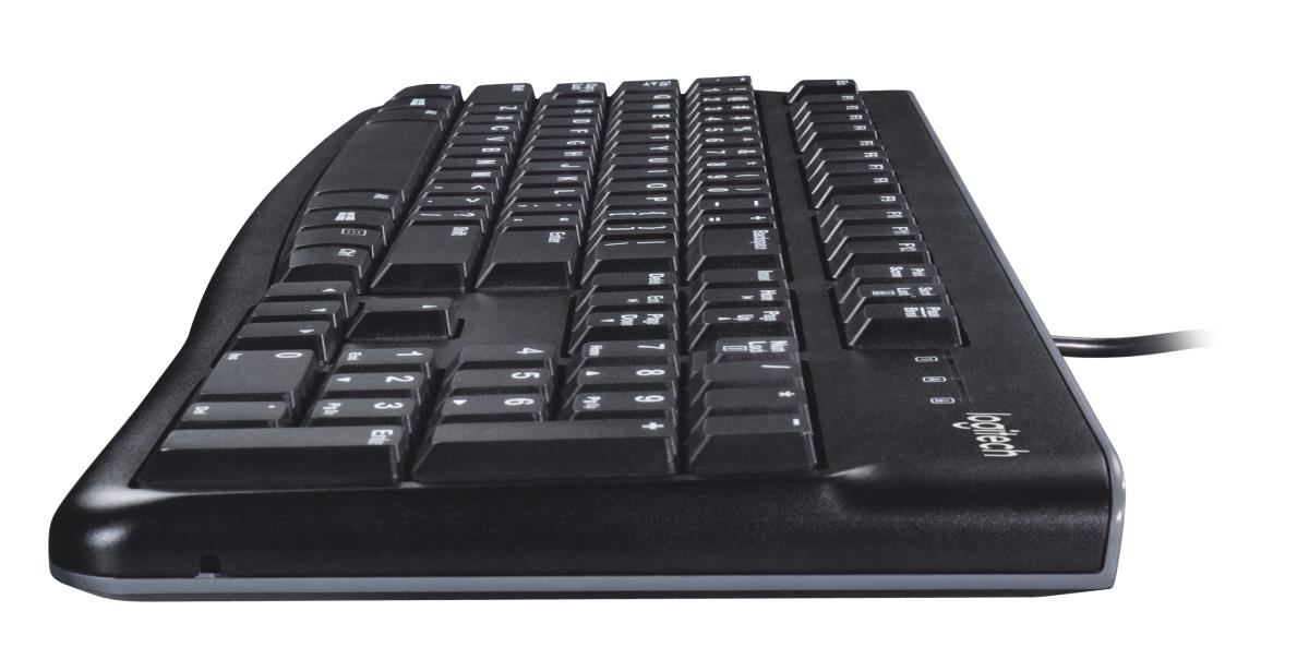 LOGITECH K120 Keyboard - USB Corded - Qwerty Us/int'l