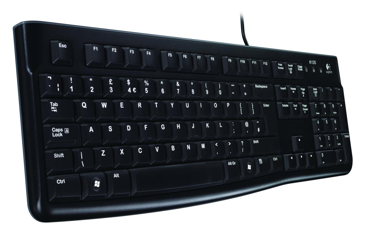 LOGITECH Keyboard K120 - Qwertzu Swiss-Lux