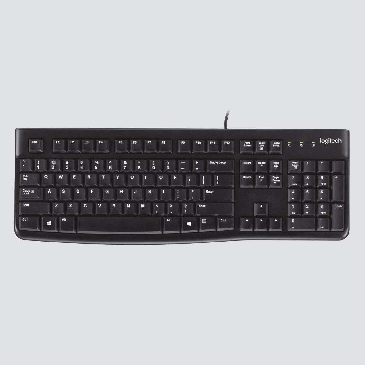 LOGITECH Keyboard K120 - Qwertzu Swiss-Lux