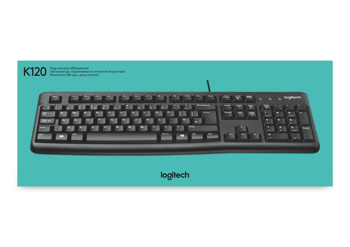 LOGITECH Oem Keyboard K120 Azerty French