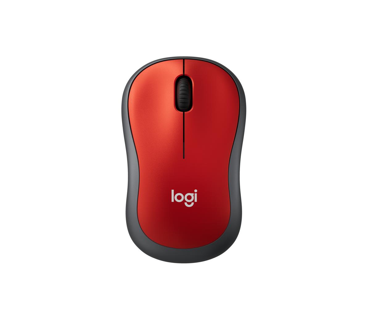LOGITECH Wireless Mouse M185 Red