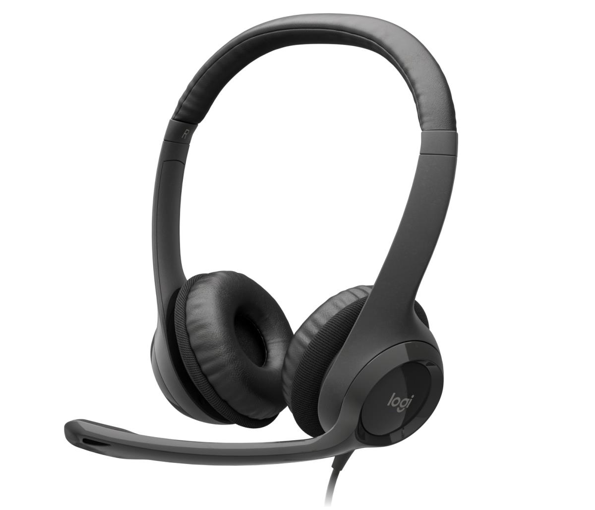 LOGITECH Headset - H390 - USB-a -black