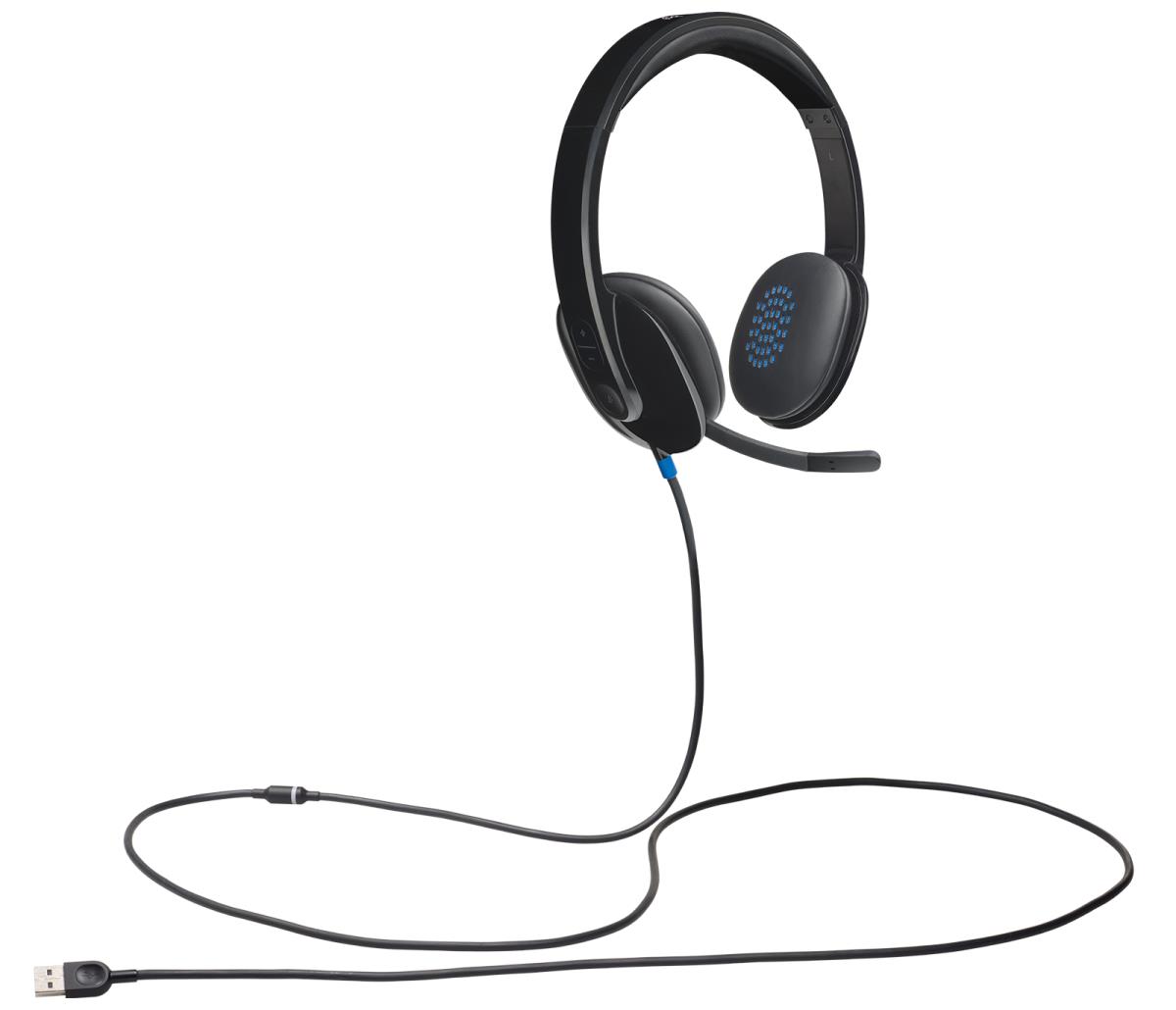LOGITECH Headset H540 - USB - Black