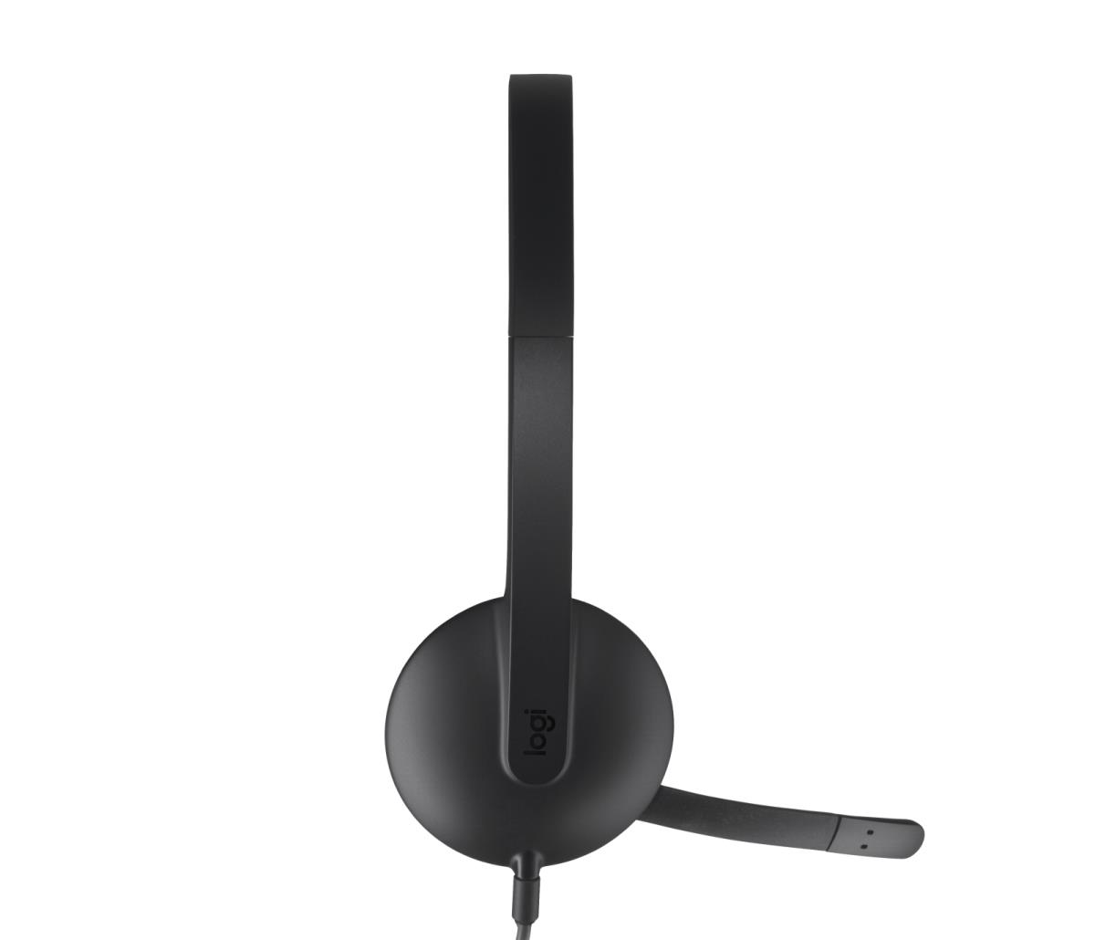 LOGITECH H340 - USB - Headset - Black