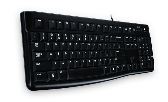 LOGITECH Keyboard K120 For Business USB Black Italian