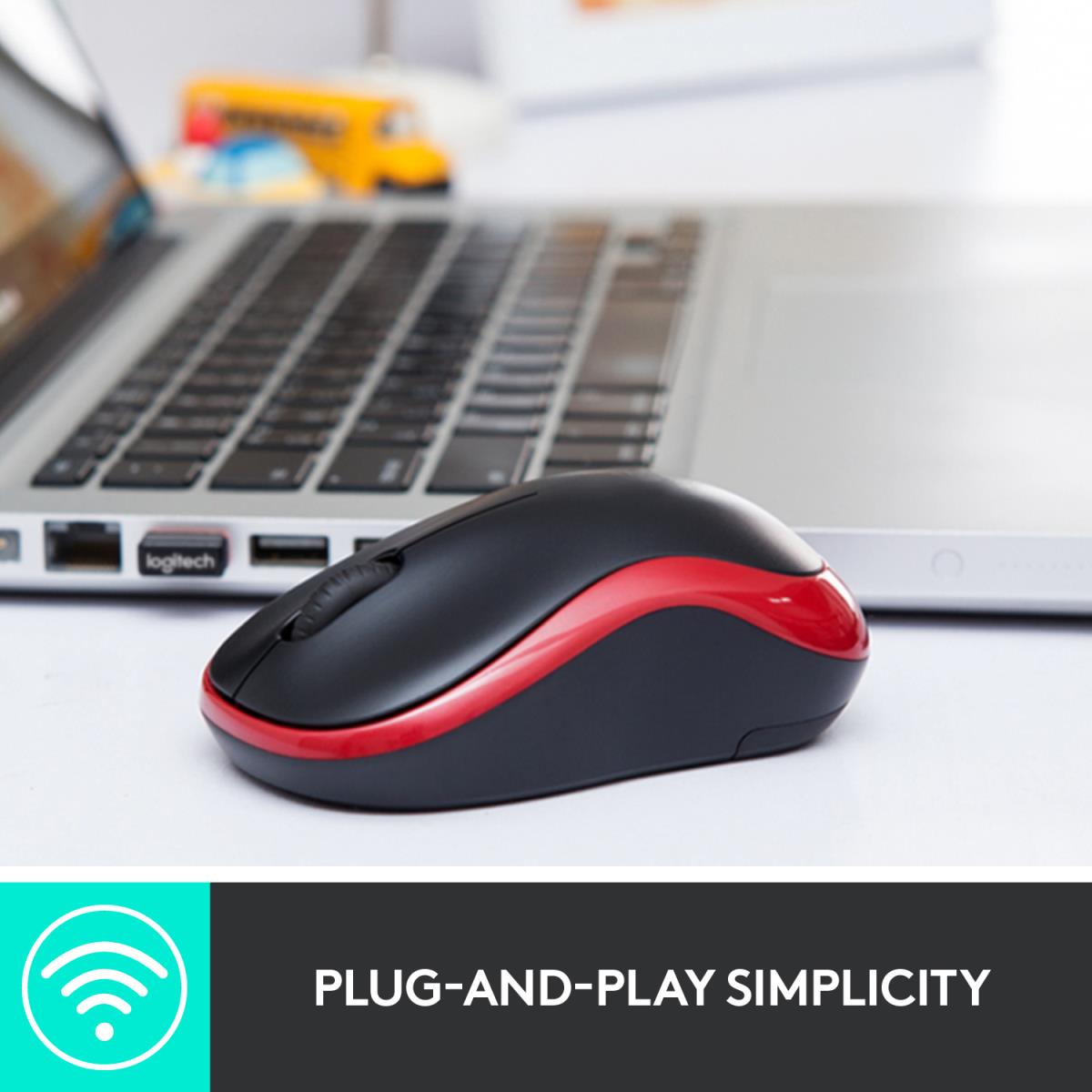 LOGITECH Wireless Mouse M185 Swift Grey