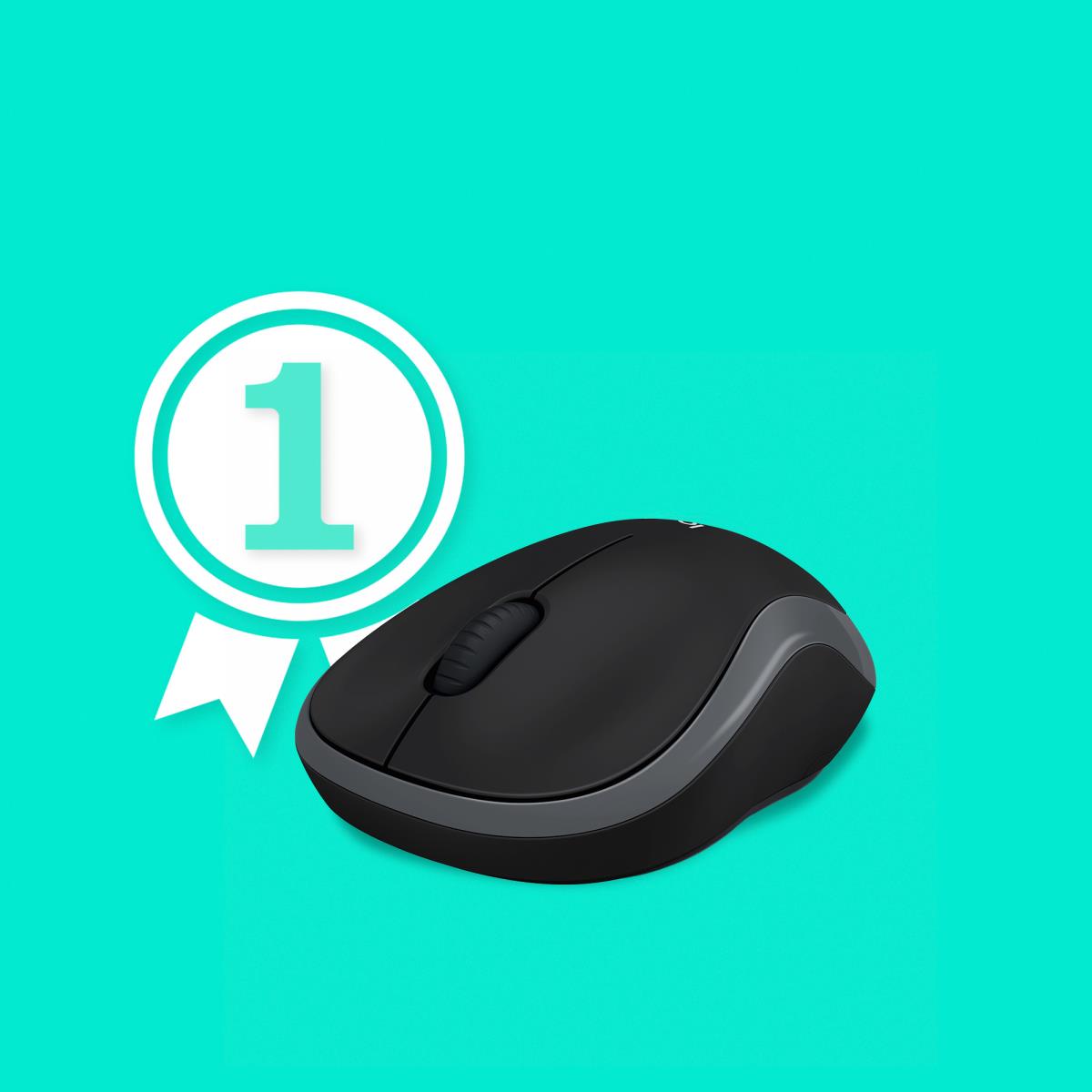 LOGITECH Wireless Mouse M185 Swift Grey