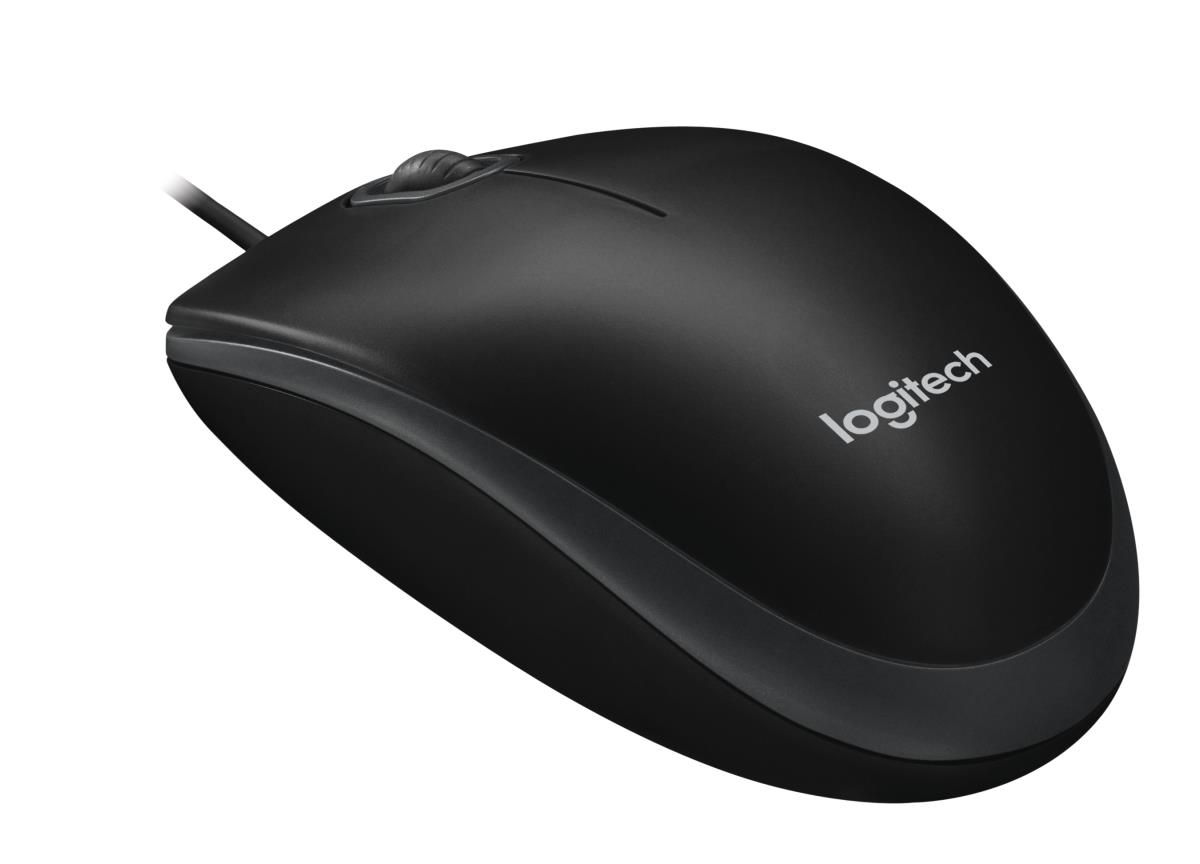 LOGITECH Mouse - B100 - Optical - Black