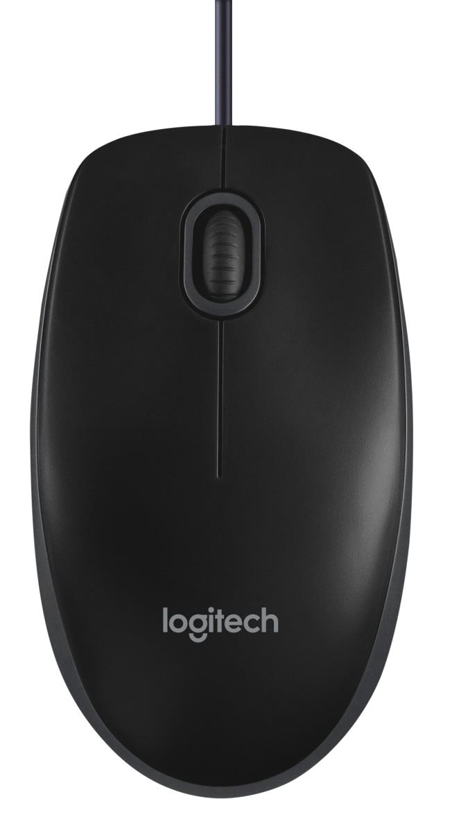 LOGITECH Mouse - B100 - Optical - Black