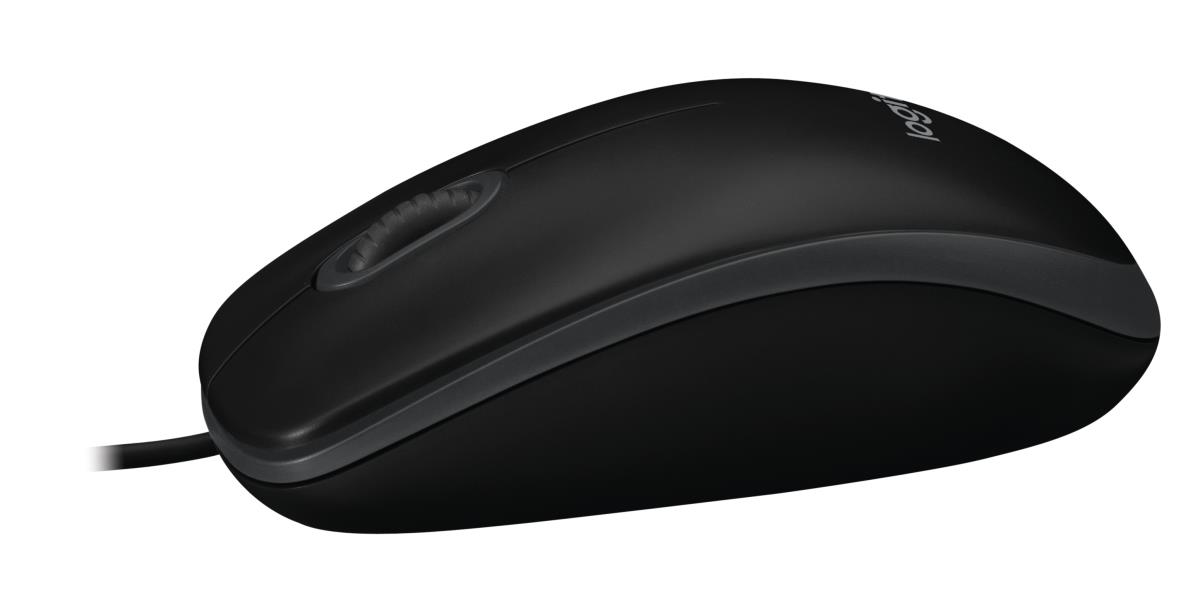 LOGITECH Mouse - B100 - Optical - Black