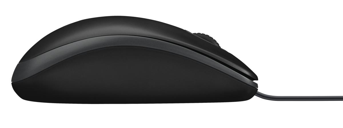 LOGITECH Mouse - B100 - Optical - Black