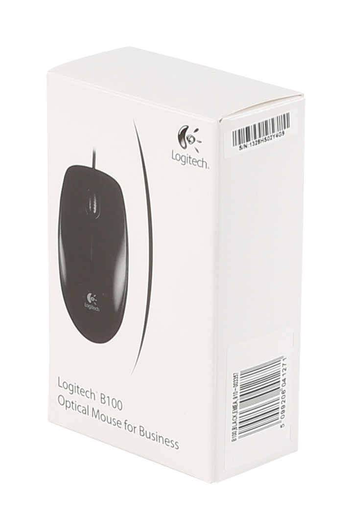 LOGITECH Mouse - B100 - Optical - Black