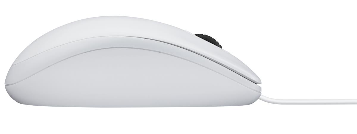 LOGITECH B100 Optical Mouse White