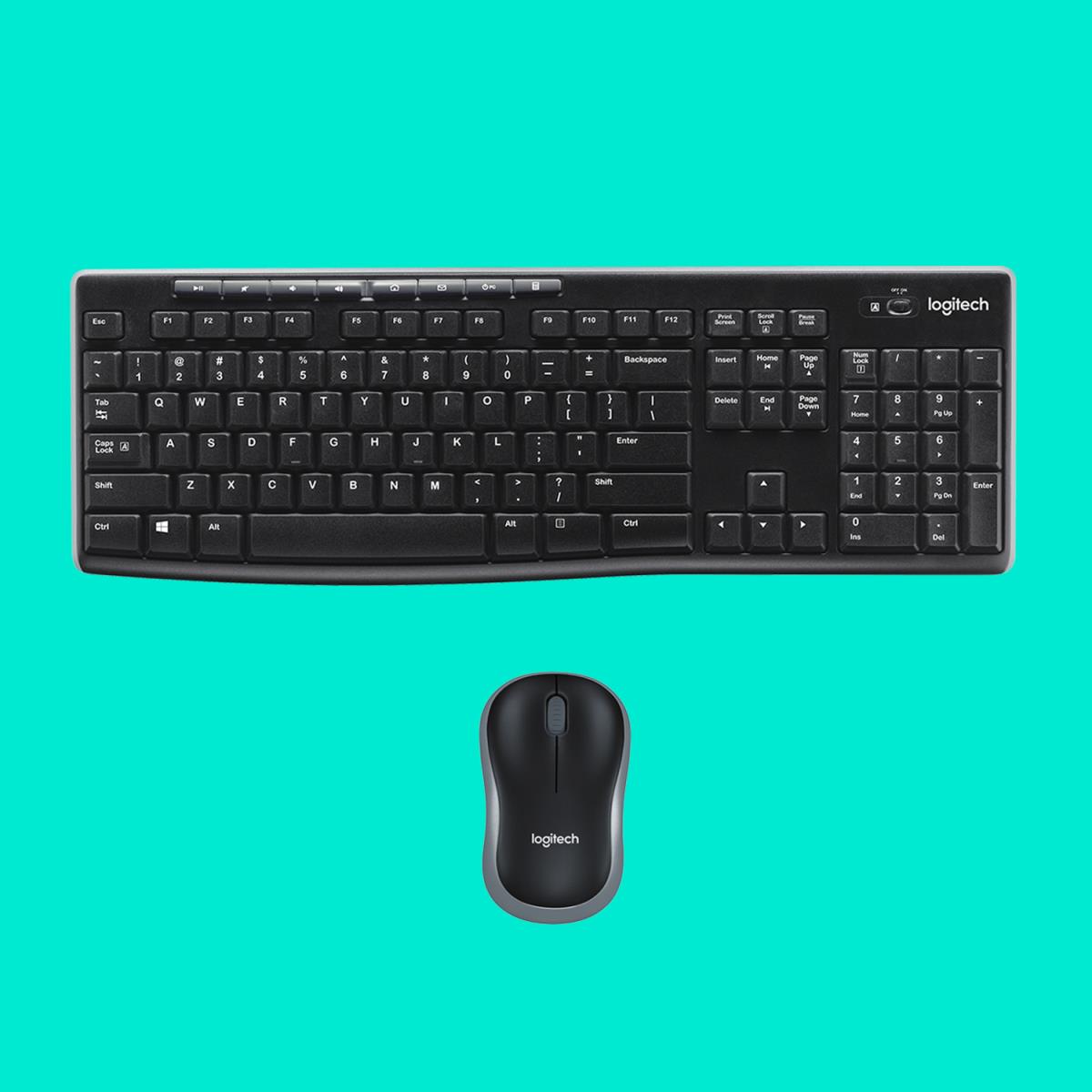 LOGITECH Wireless Desktop Mk270 - Qwerty Us/int''l