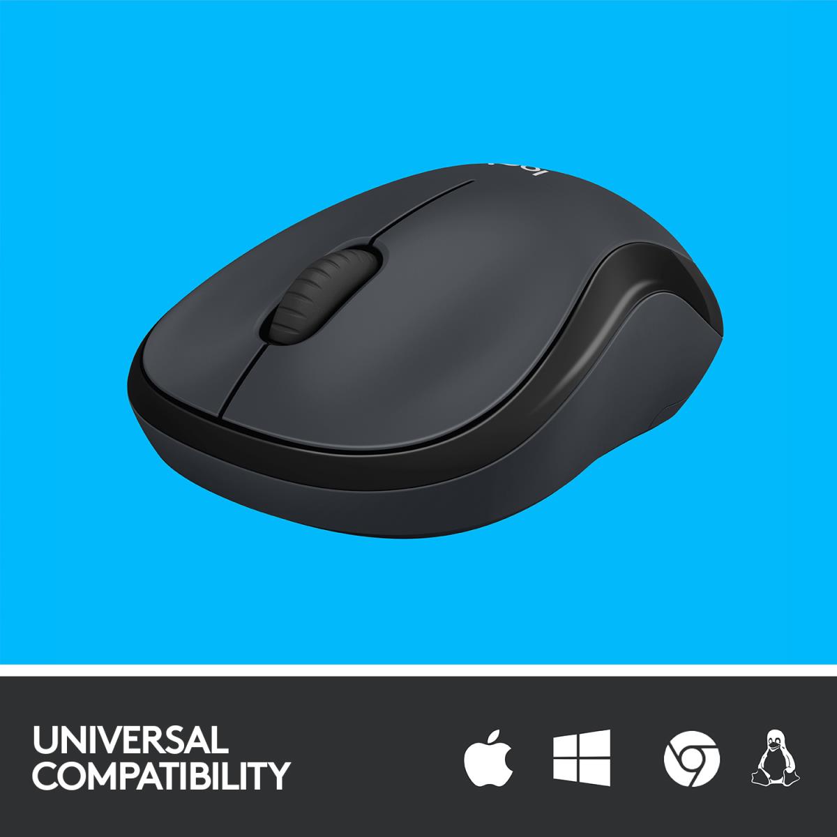 LOGITECH M220 SILENT Wireless Mouse Black