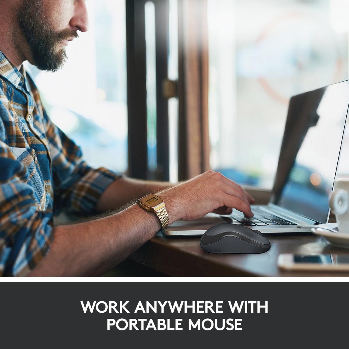 LOGITECH M220 SILENT Wireless Mouse Black