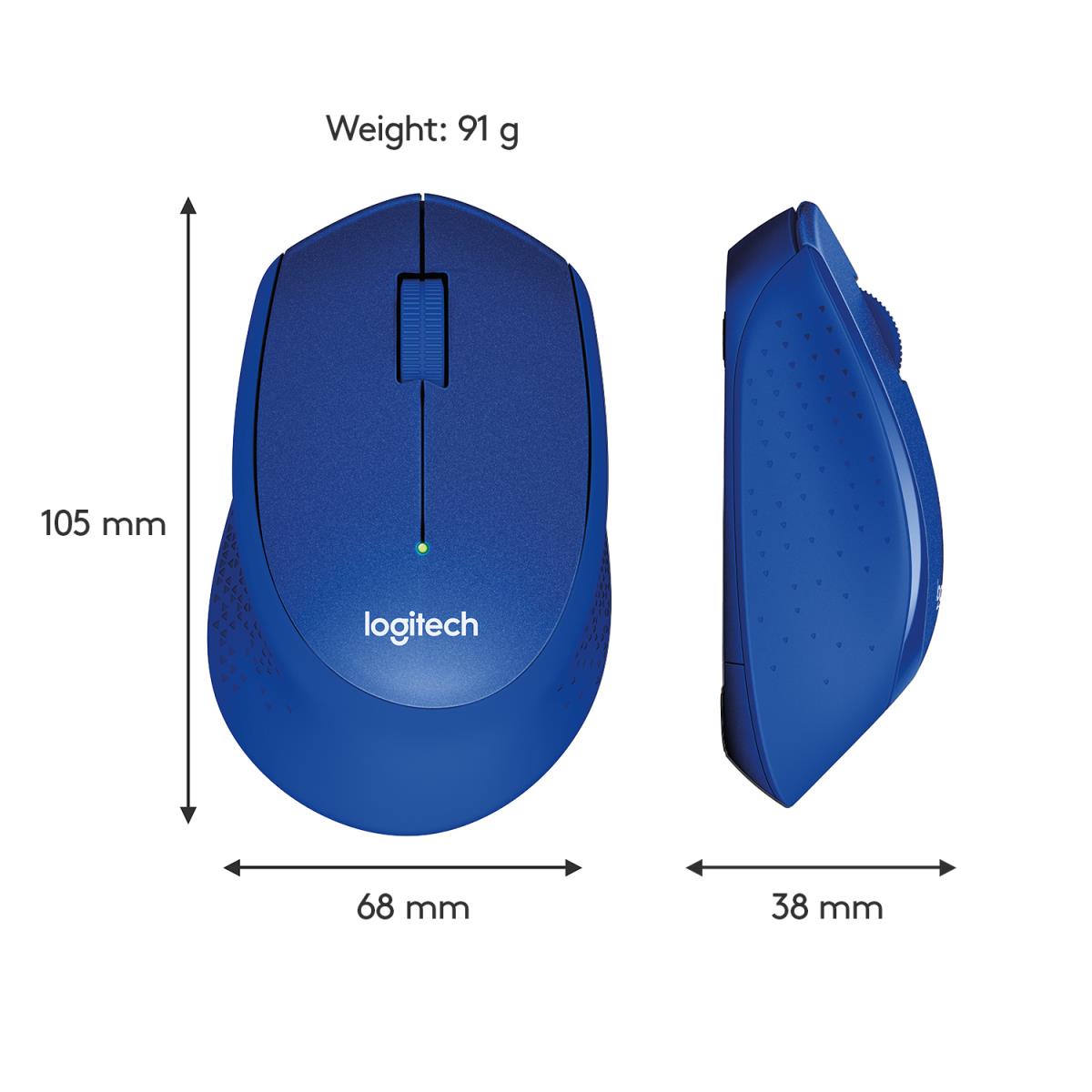LOGITECH M330 Silent Plus Blue