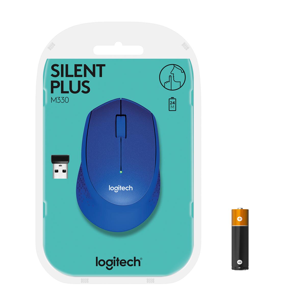 LOGITECH M330 Silent Plus Blue