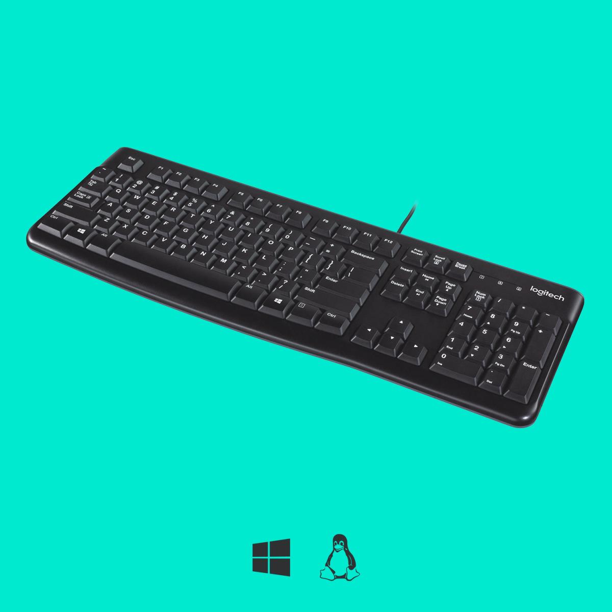 LOGITECH Keyboard K120 - Azerty Belgian