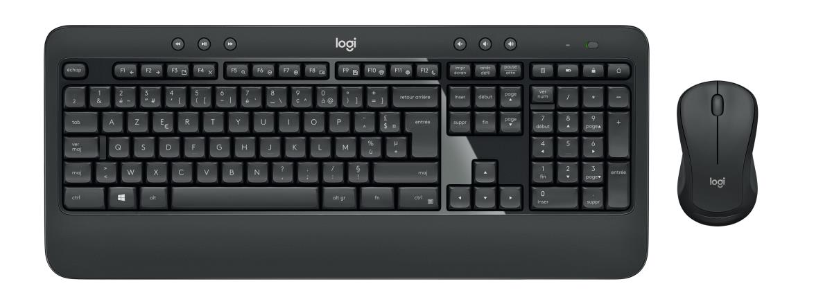 LOGITECH Mk540 Advanced Wireless Keyboard & Mouse Combo - Azerty Belgian