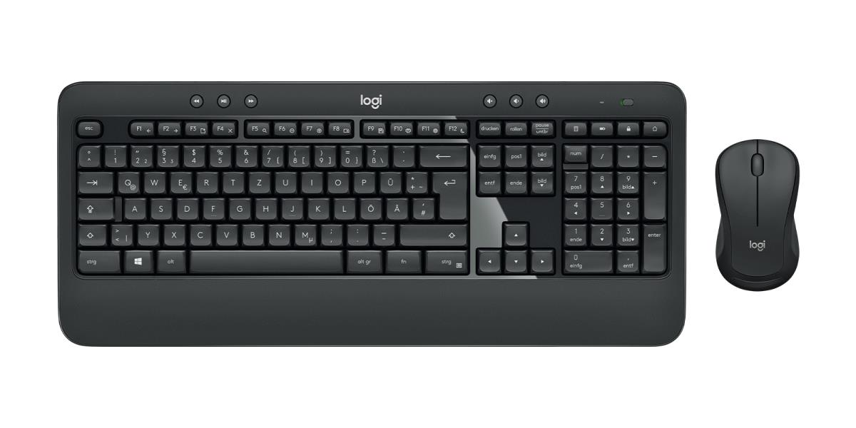 LOGITECH Mk540 Advanced Wireless Keyboard And Mouse Combo - Qwertz German