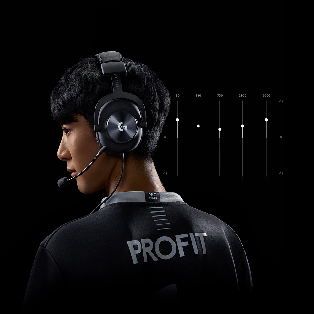 LOGITECH G Pro X Gaming-headset - 3.5mm - Black