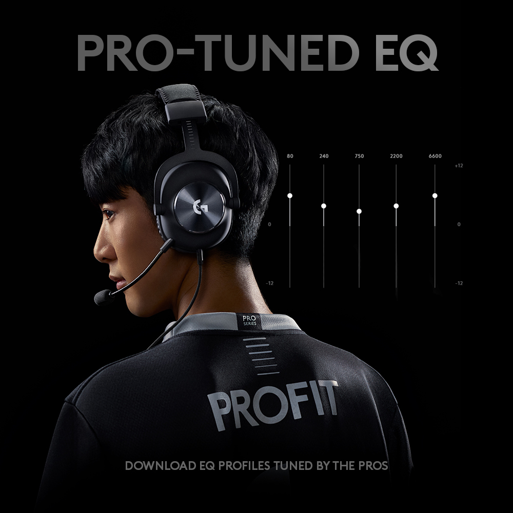 LOGITECH G Pro X Gaming-headset - 3.5mm - Black