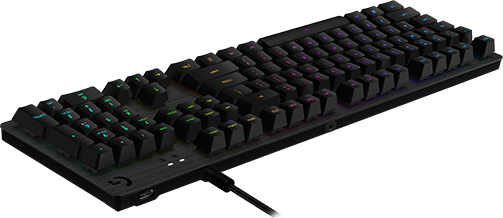 LOGITECH G512 Lightsync RGB Mechanical Gaming Keyboard Gx Brown Tactile - Qwerty UK