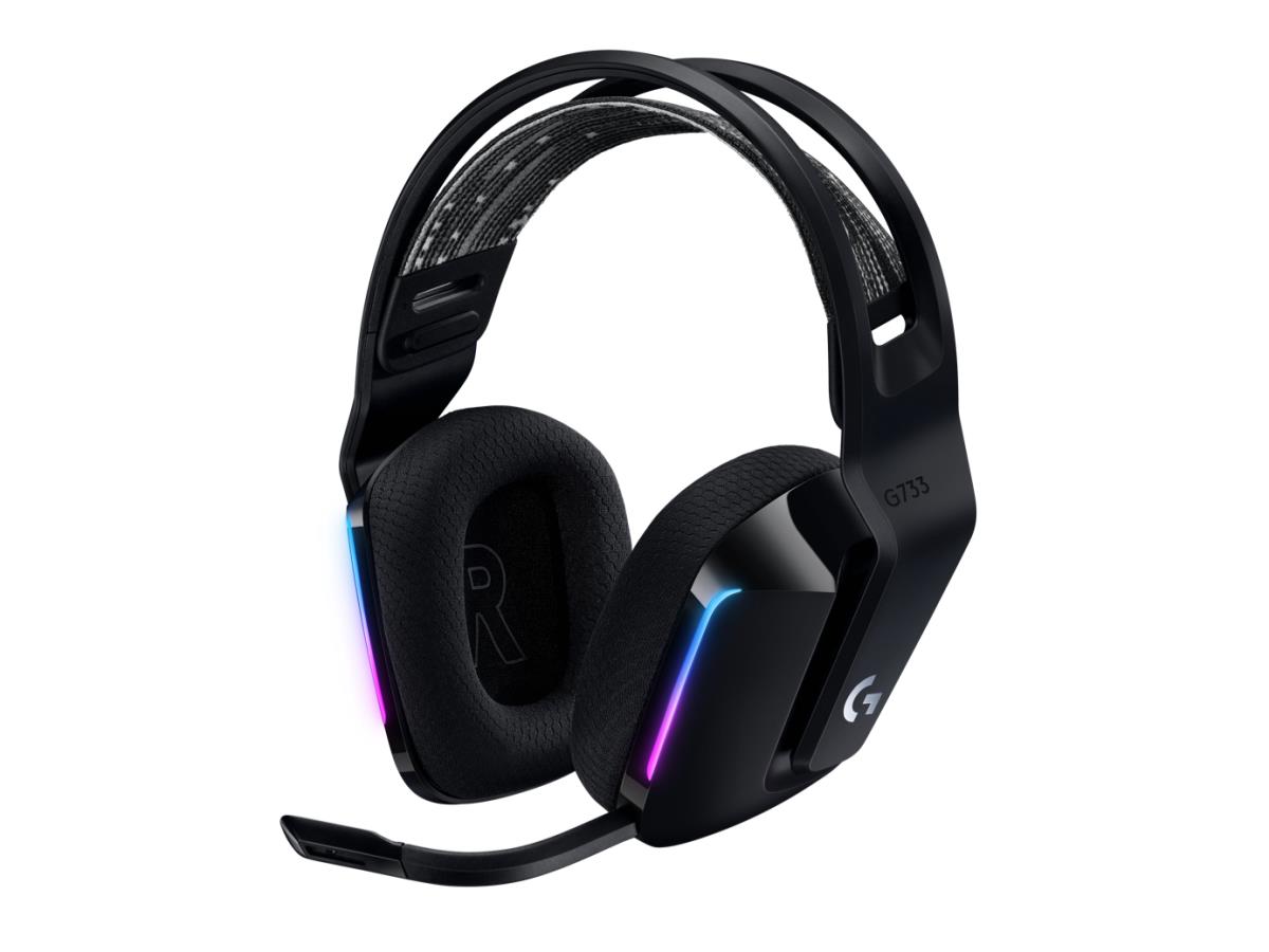 LOGITECH G733 Lightspeed Wireless RGB Gaming Headset Black
