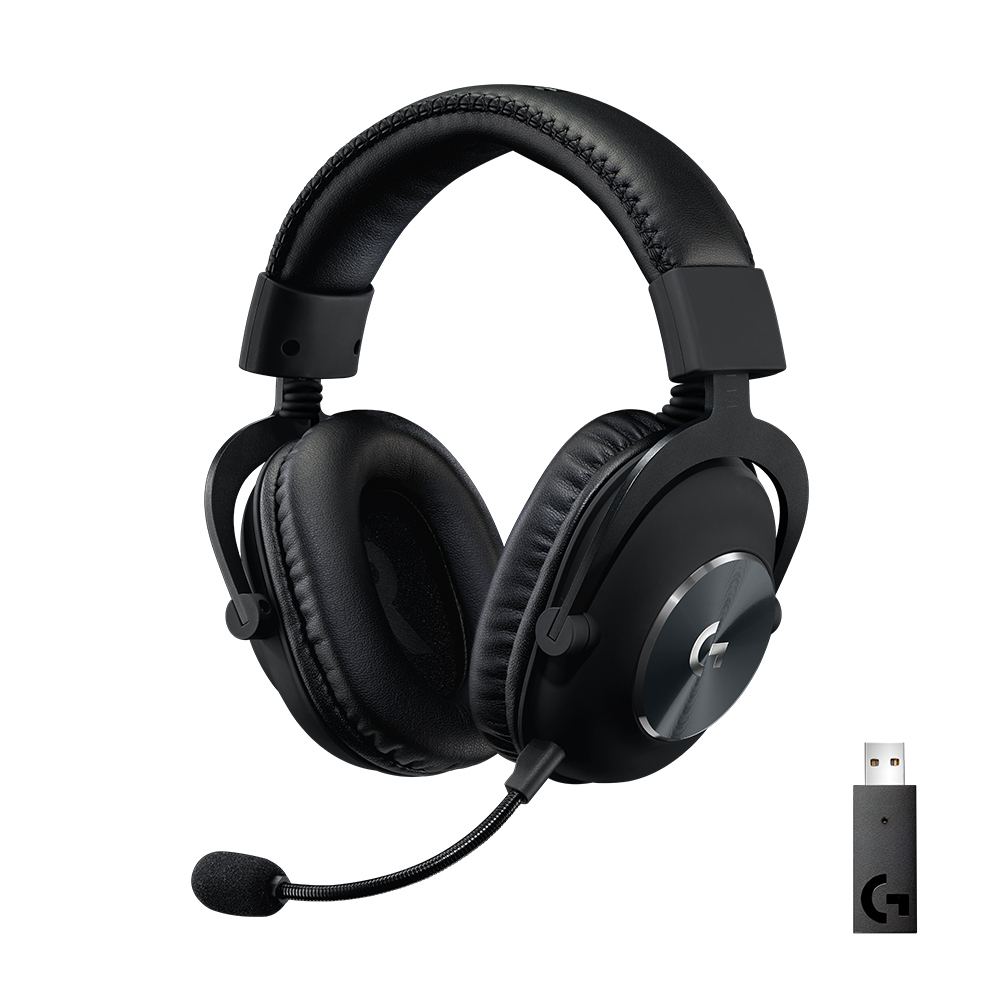 LOGITECH Pro X Wireless Lightspeed Gaming Headset Black