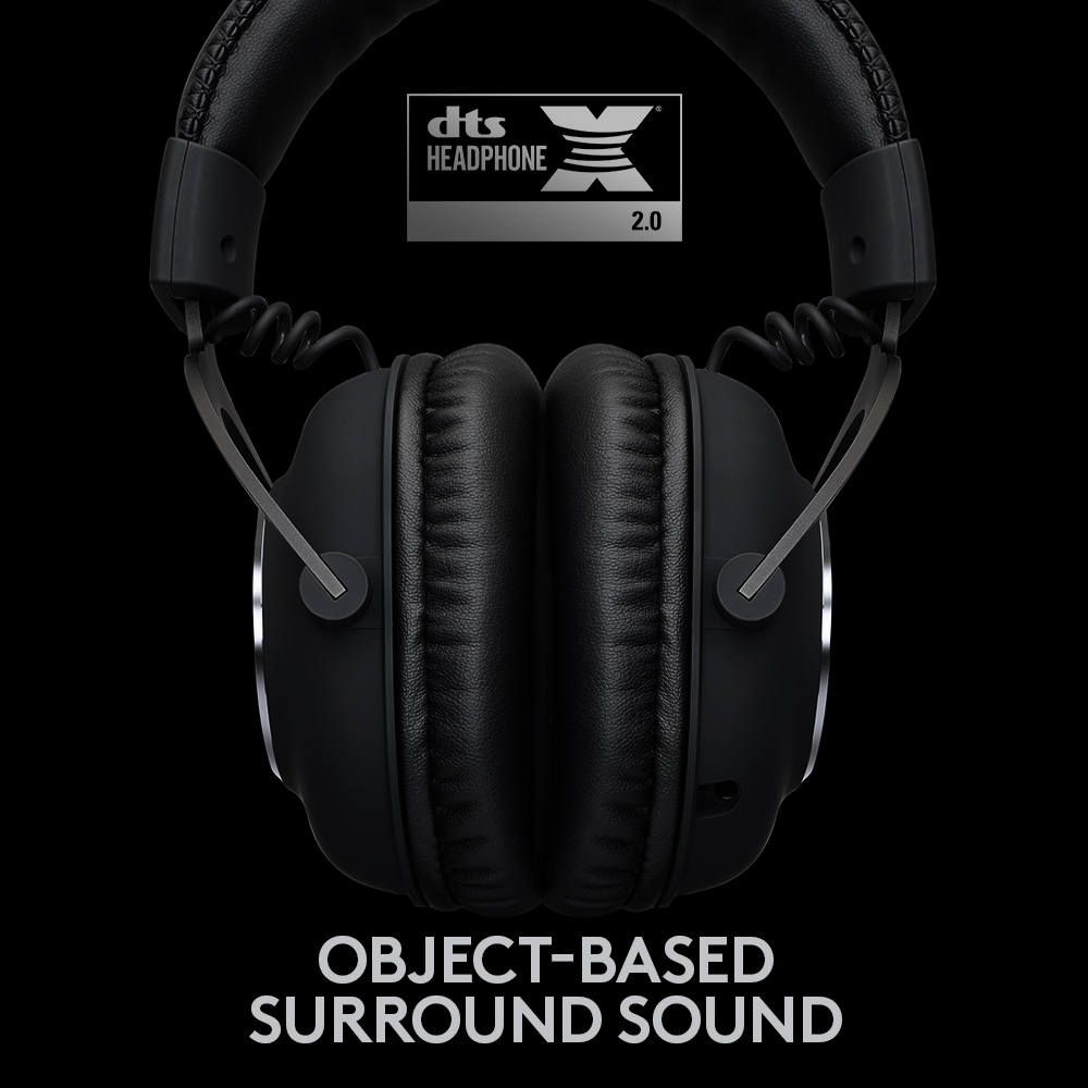 LOGITECH Pro X Wireless Lightspeed Gaming Headset Black