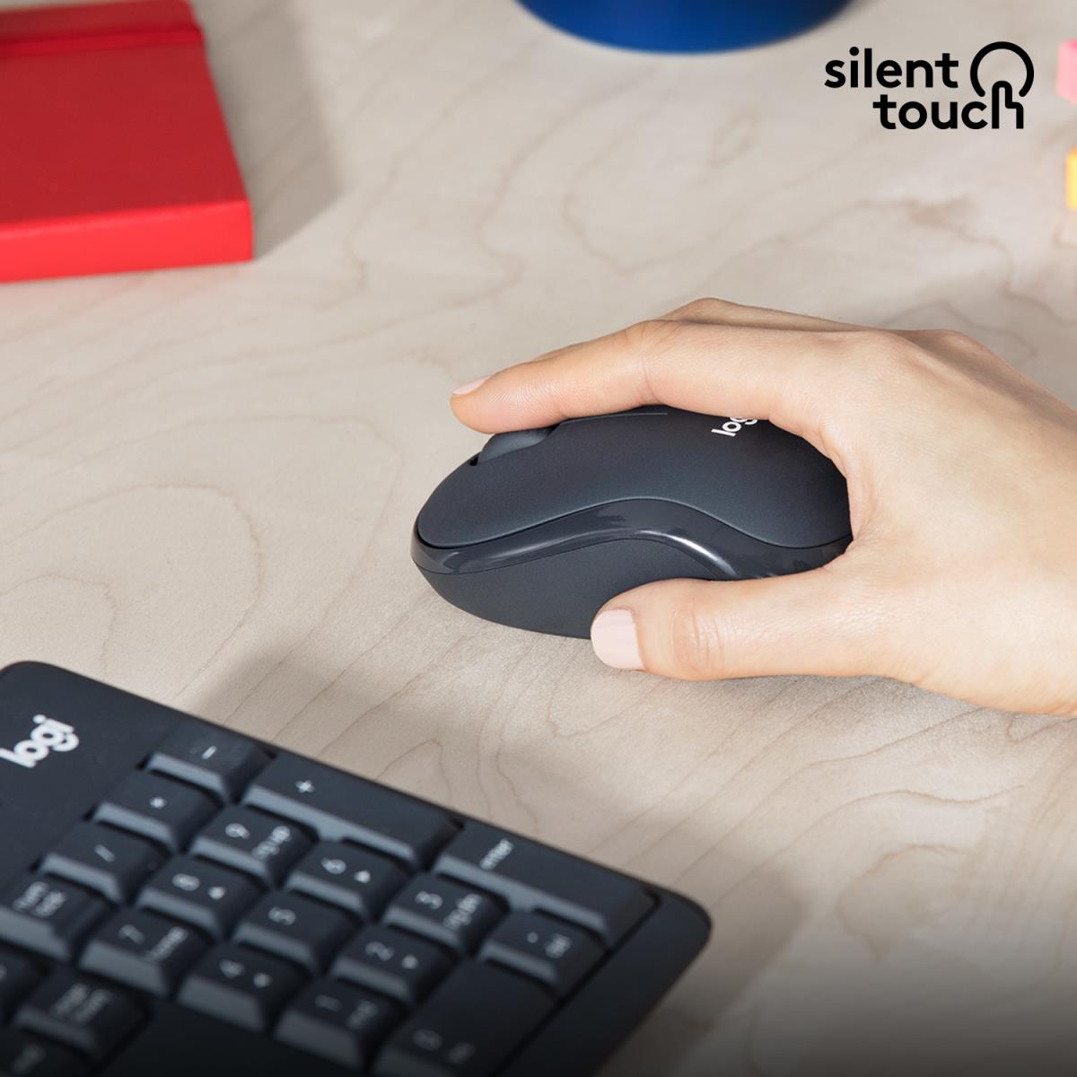 LOGITECH Mk295 Silent Wireless Combo Graphite Qwerty US/Int'l