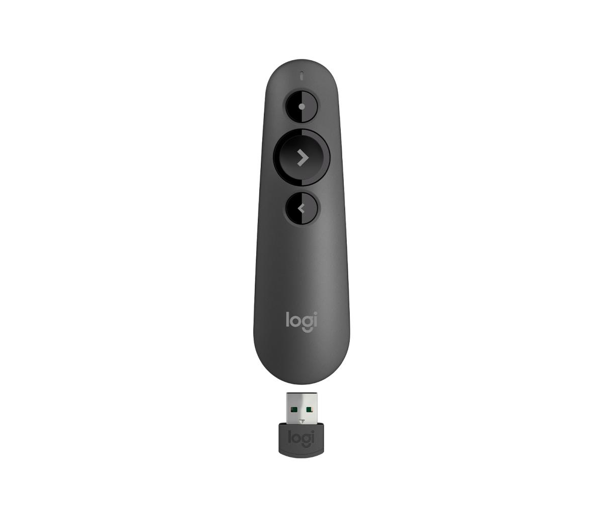 LOGITECH R500s Laser Presentation Remote Graphite