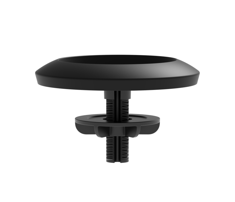 LOGITECH Rally Mic Pod Mount - Microphone Desktop Mount - Matte Black - For Logitech Rally