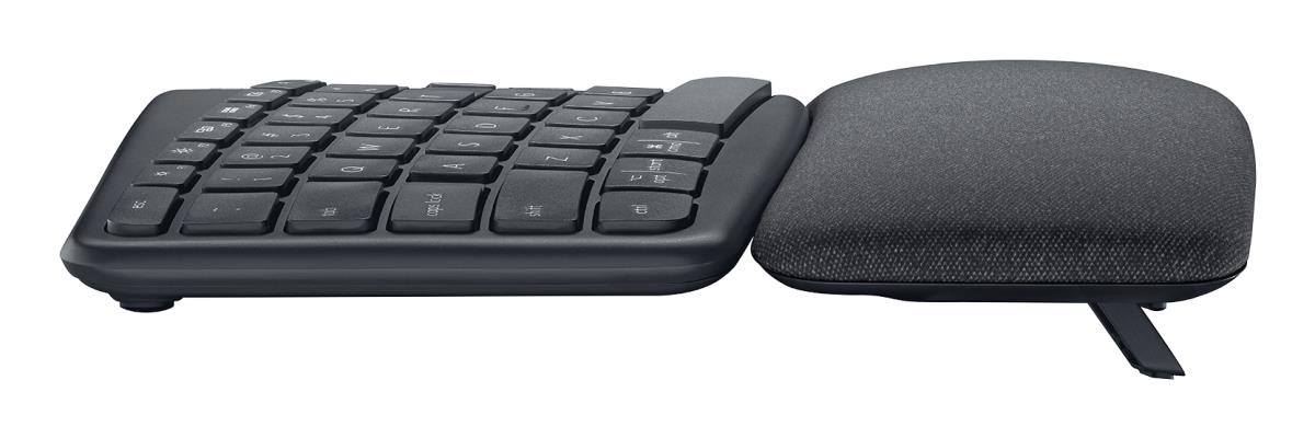 LOGITECH Ergo K860 - Split Ergonomic Keyboard - Wireless - Graphite Qwerty Uk