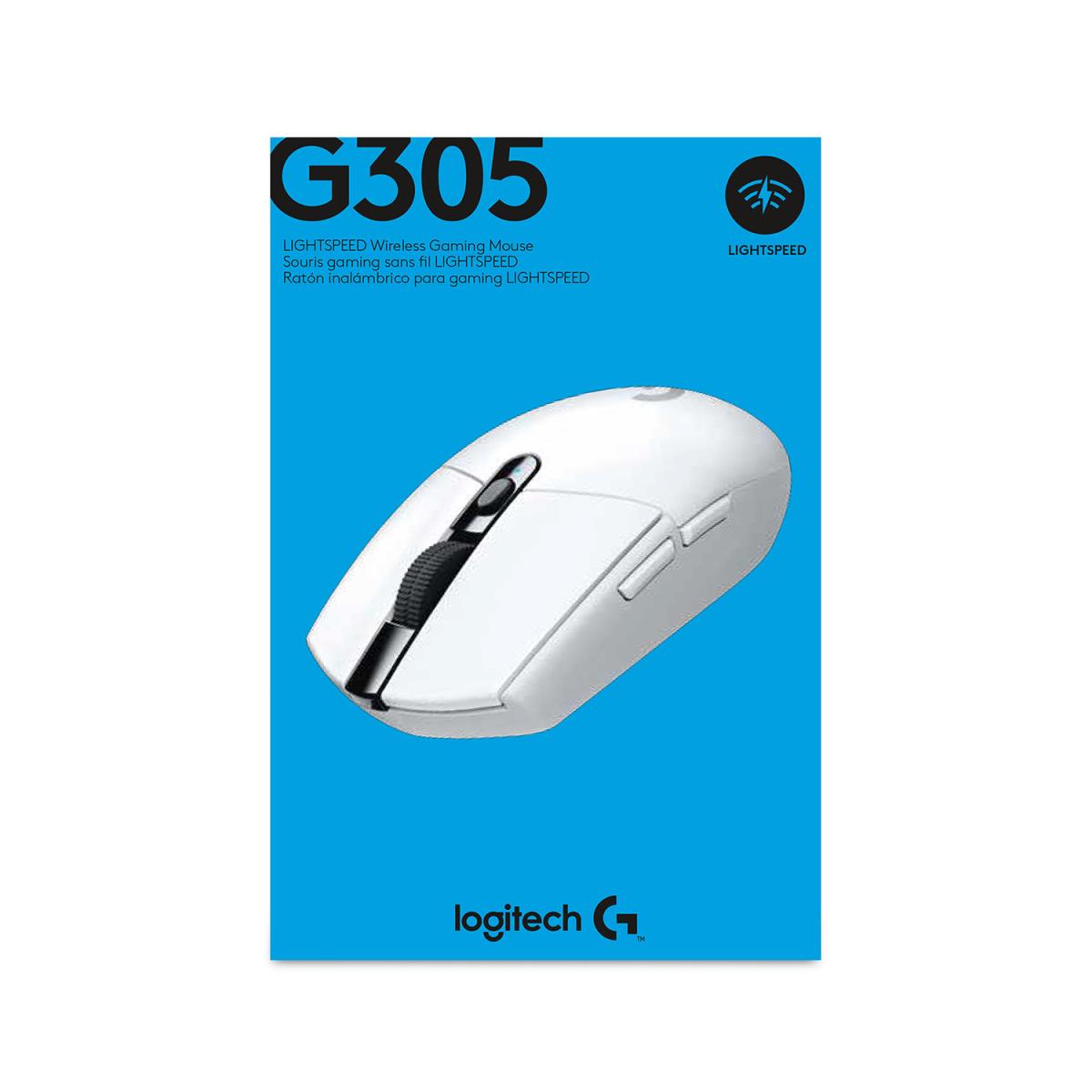 LOGITECH G305 Lightspeed Wireless Gaming Mouse White