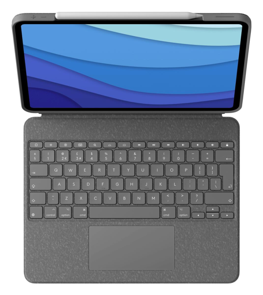 LOGITECH Combo Touch - iPad Pro 12.9in (5th Gen) - English - Qwerty