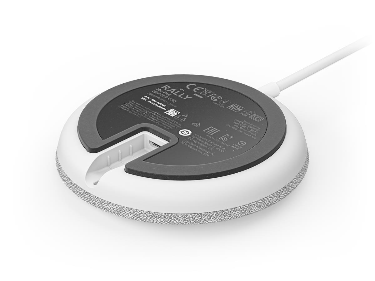 LOGITECH Rally Mic Pod accessory for the Logitech Rally Ultra-HD ConferenceCam - OFF-WHITE
