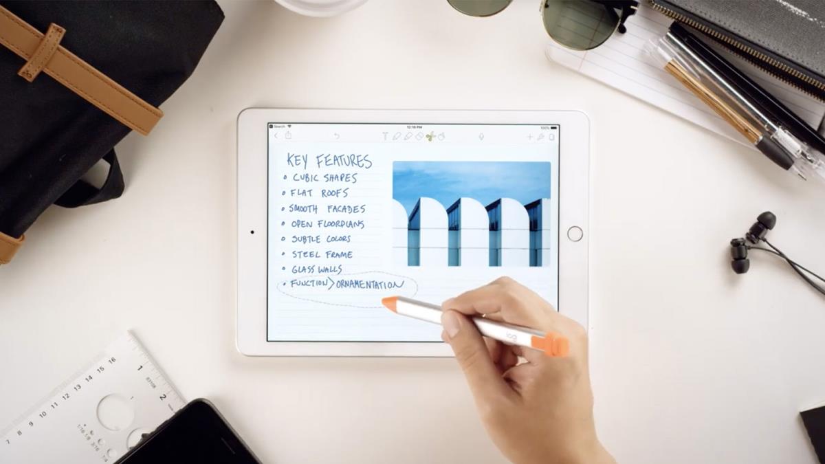 LOGITECH Crayon Digital Pencil For iPad Grey