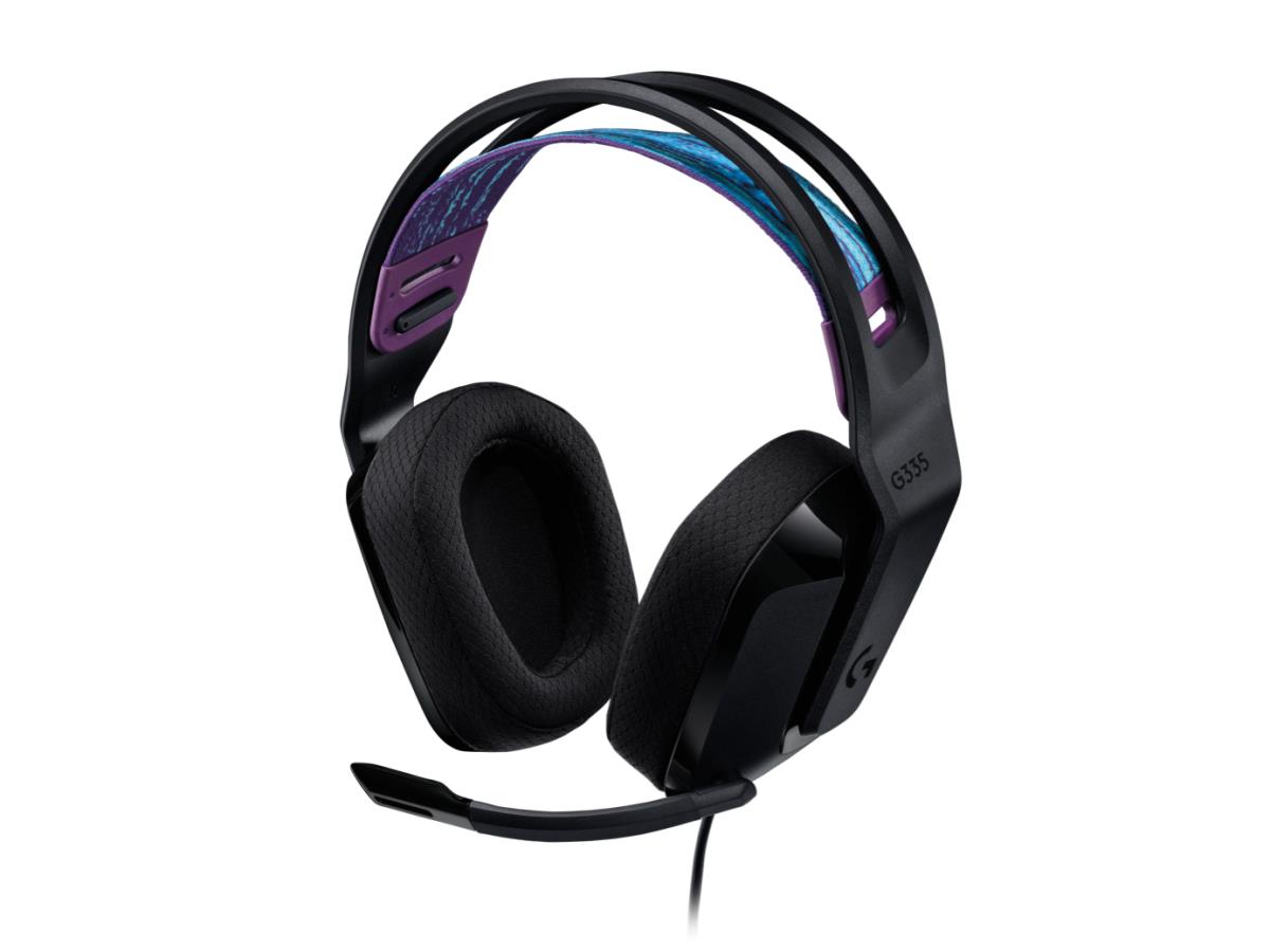 LOGITECH G335 Wired Gaming Headset 3.5mm - Black