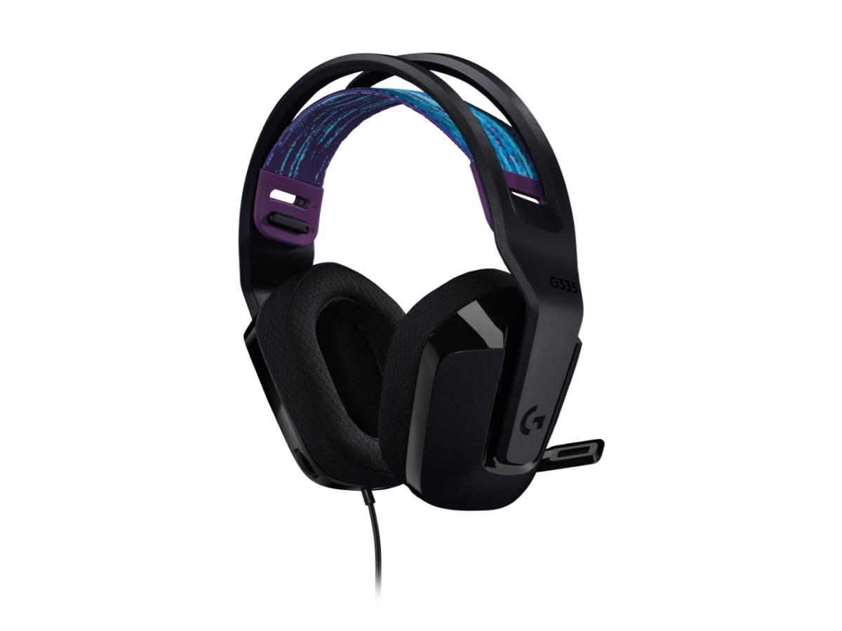 LOGITECH G335 Wired Gaming Headset 3.5mm - Black